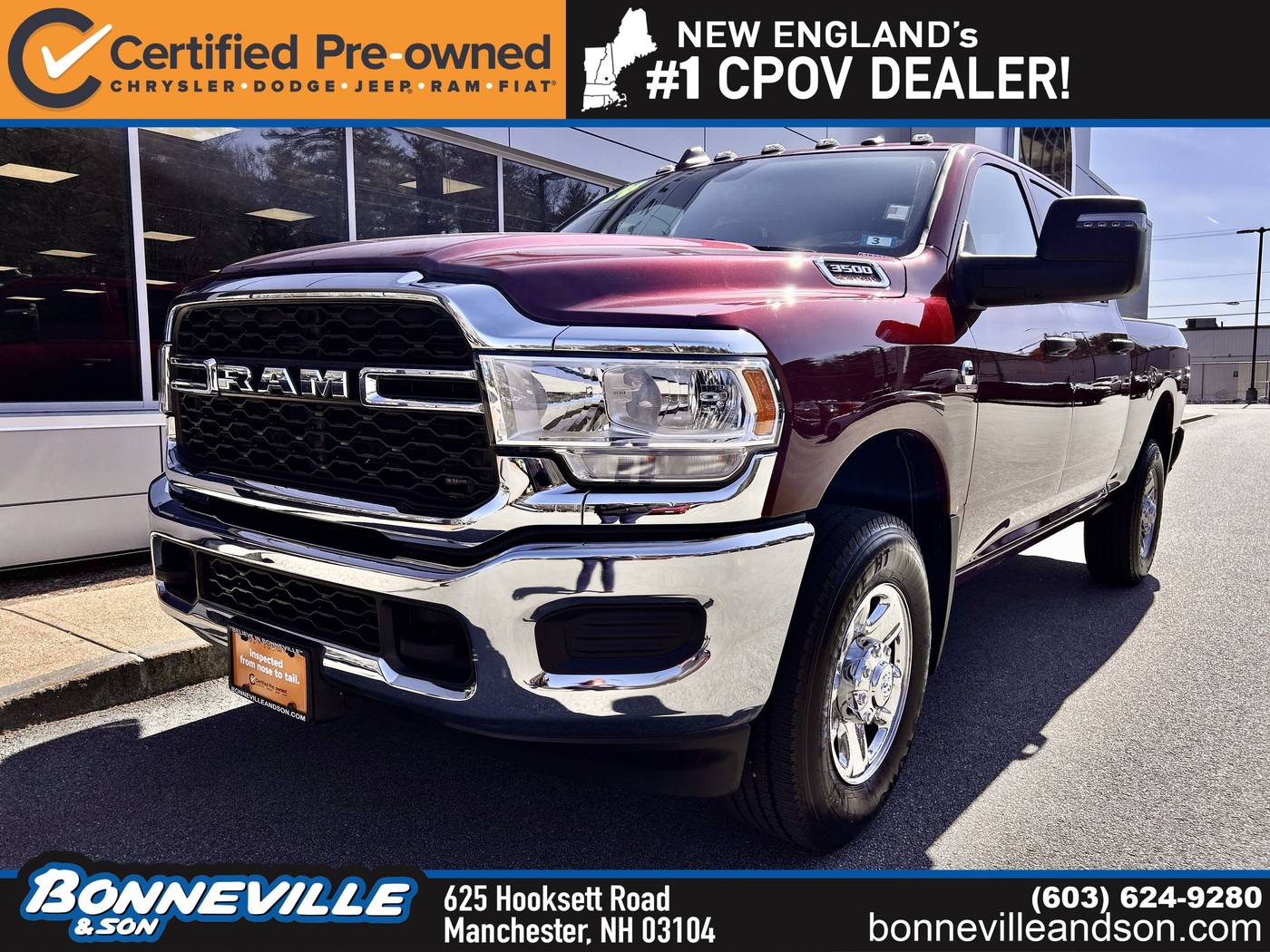2024 Ram 3500 Tradesman — Pickup Truck — 7,459 mi — Manchester, NH