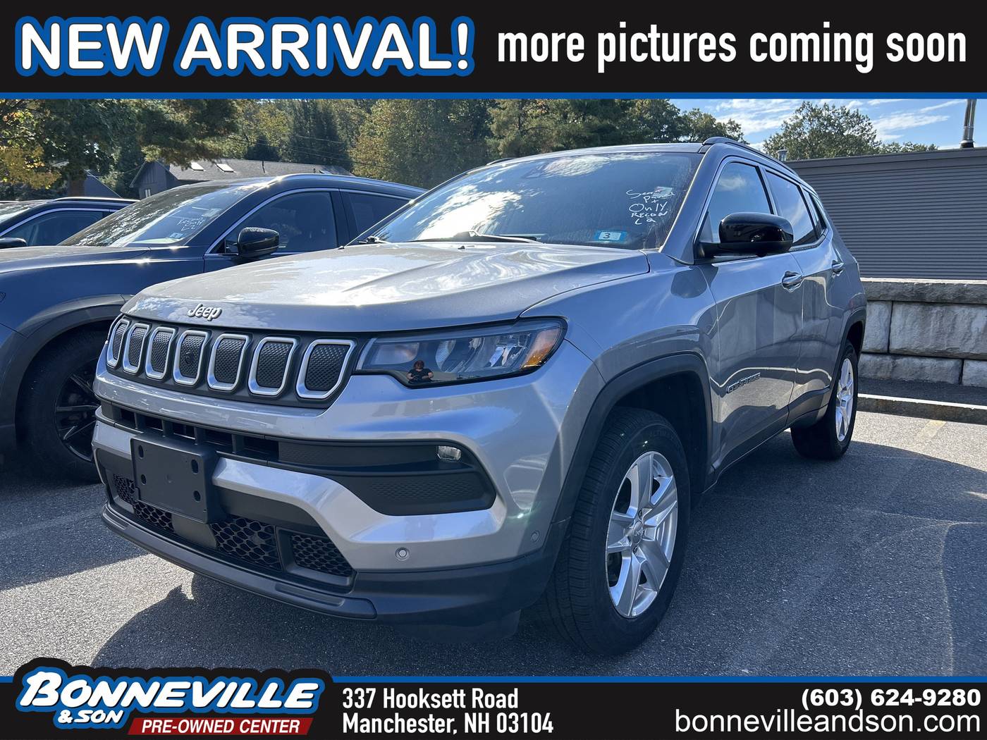 2022 Jeep Compass Latitude — SUV — 47,516 mi — Manchester, NH