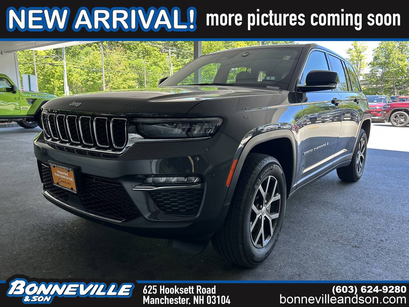 2025 Jeep Grand Cherokee Limited — SUV — 55 mi — Manchester, NH