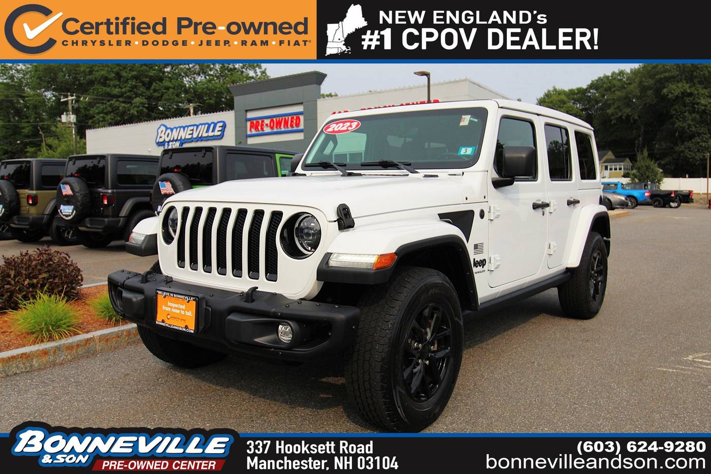 2023 Jeep Wrangler Freedom — SUV — 60,660 mi — Manchester, NH