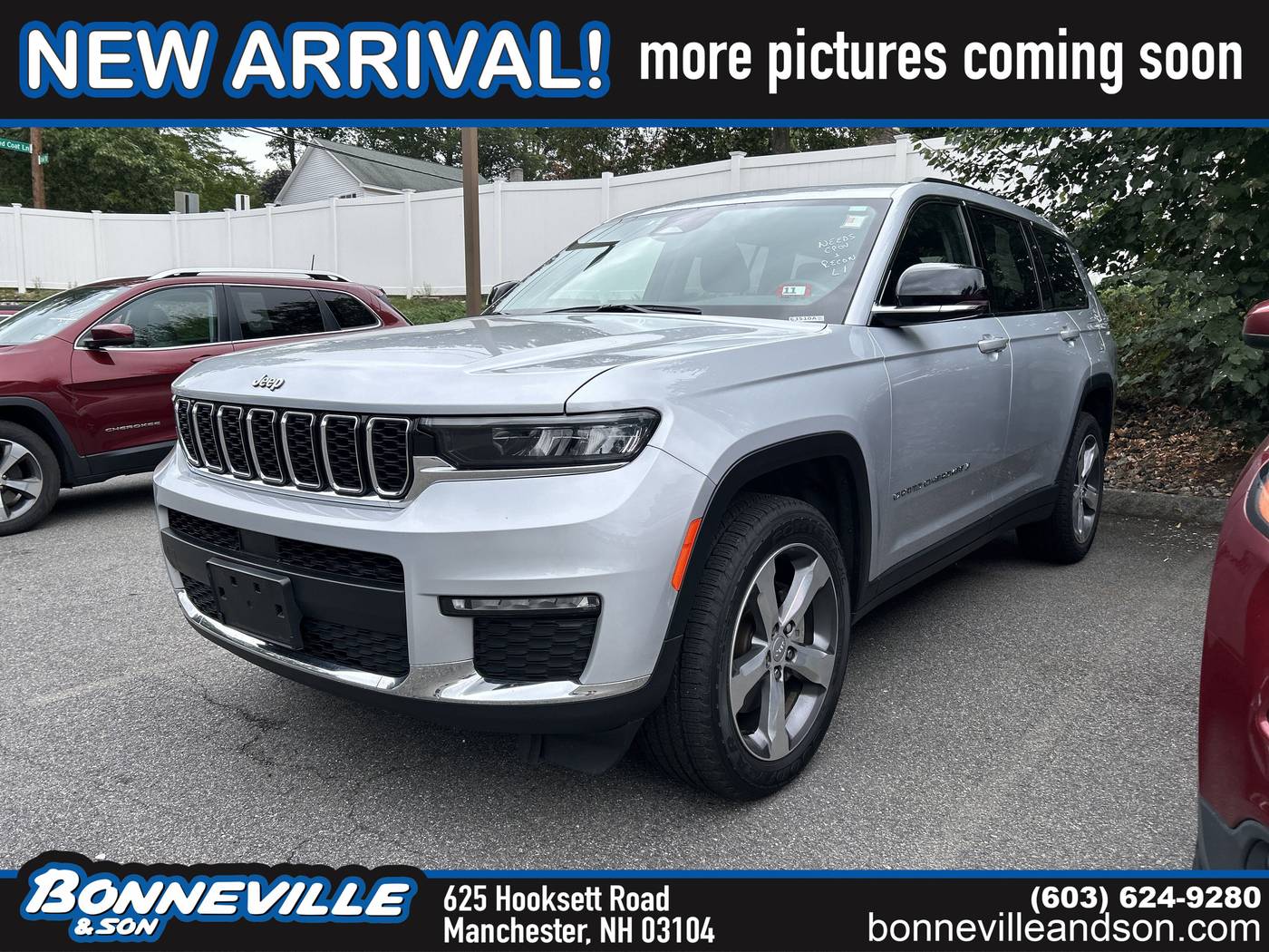 2021 Jeep Grand Cherokee Limited — SUV — 60,290 mi — Manchester, NH