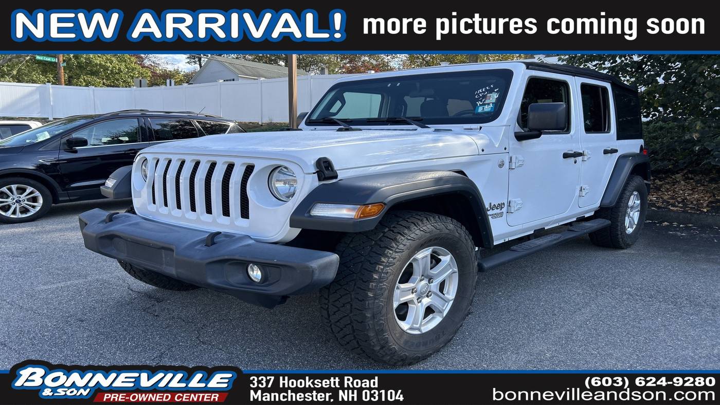2018 Jeep Wrangler Sport S — SUV — 70,568 mi — Manchester, NH