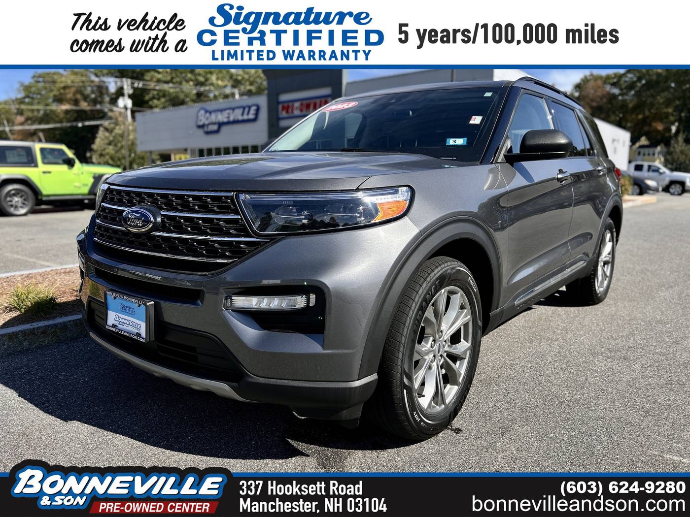 2023 Ford Explorer XLT — SUV — 32,826 mi — Manchester, NH
