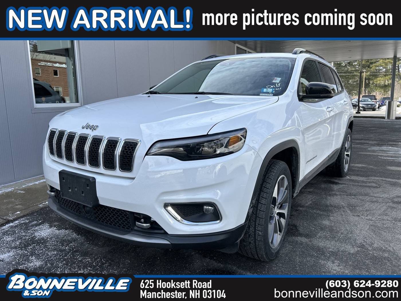 2022 Jeep Cherokee Limited — SUV — 24,504 mi — Manchester, NH