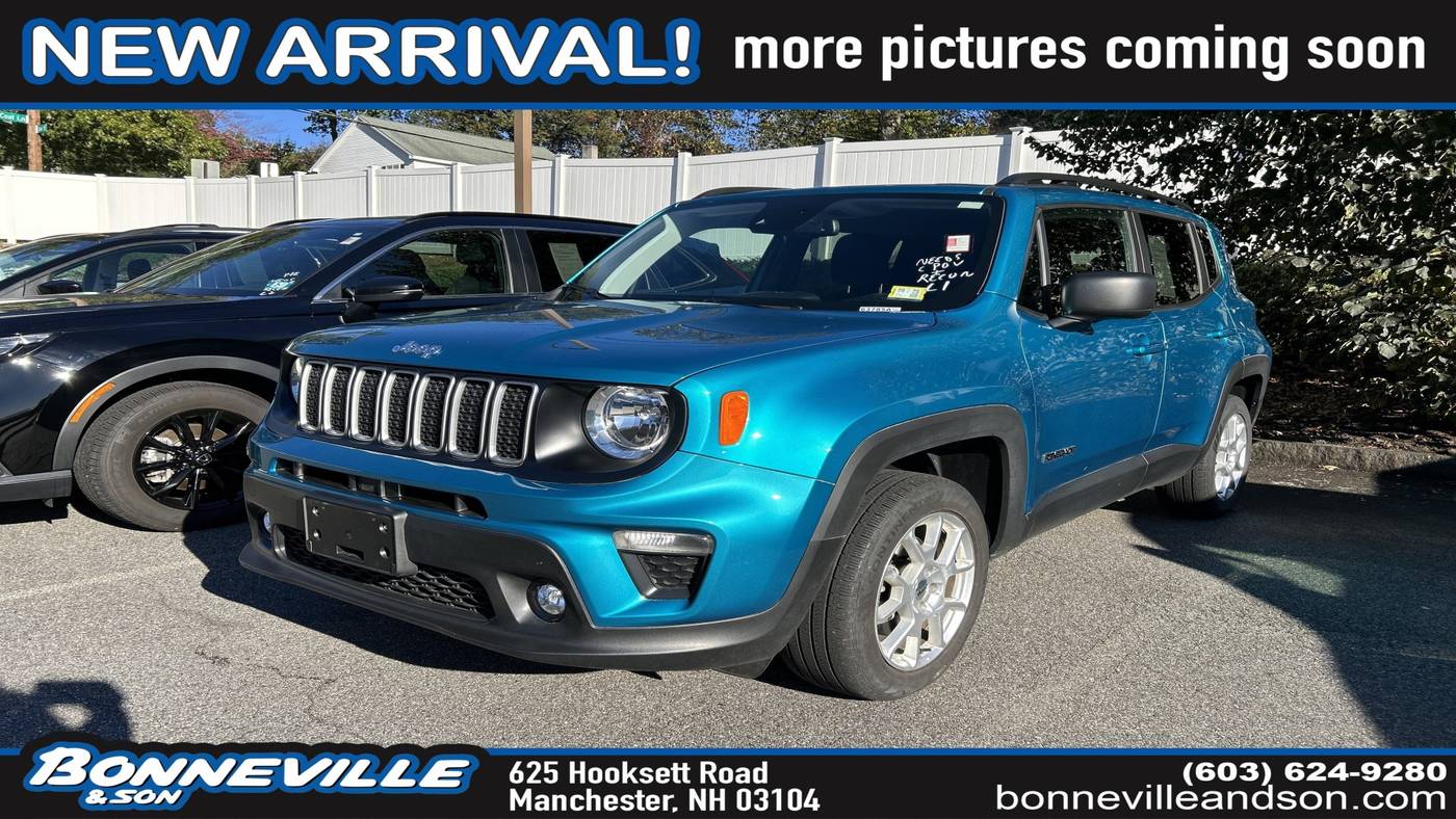 2022 Jeep Renegade Latitude — SUV — 13,032 mi — Manchester, NH