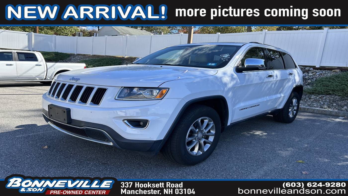 2015 Jeep Grand Cherokee Limited — SUV — 85,481 mi — Manchester, NH