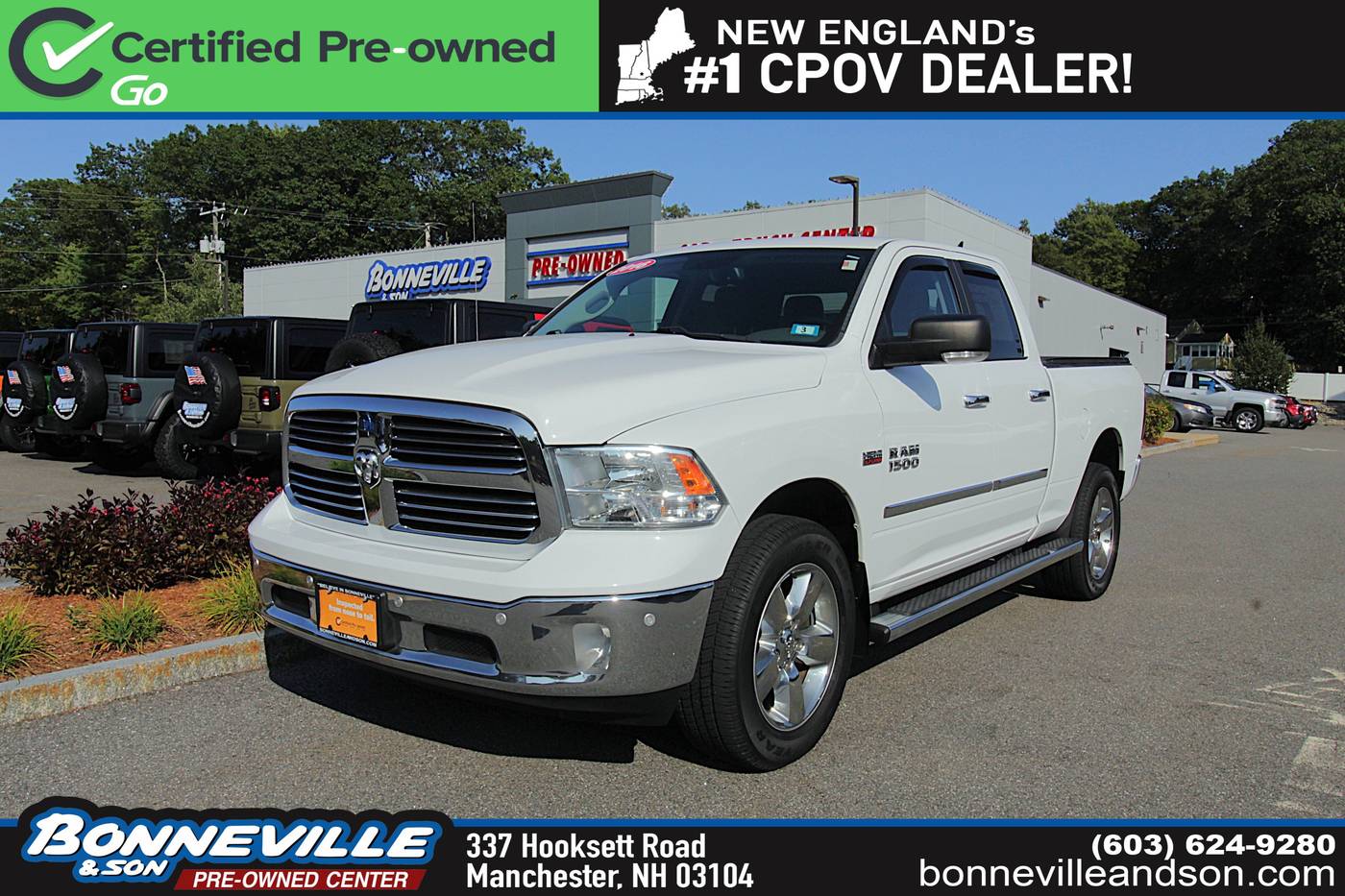 2016 Ram 1500 Big Horn — Pickup Truck — 86,200 mi — Manchester, NH