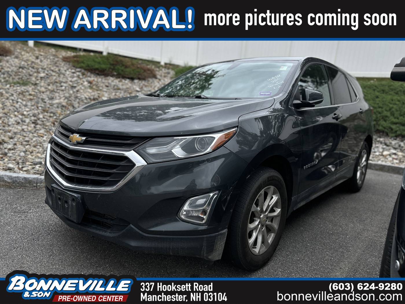 2019 Chevrolet Equinox LT — SUV — 128,396 mi — Manchester, NH