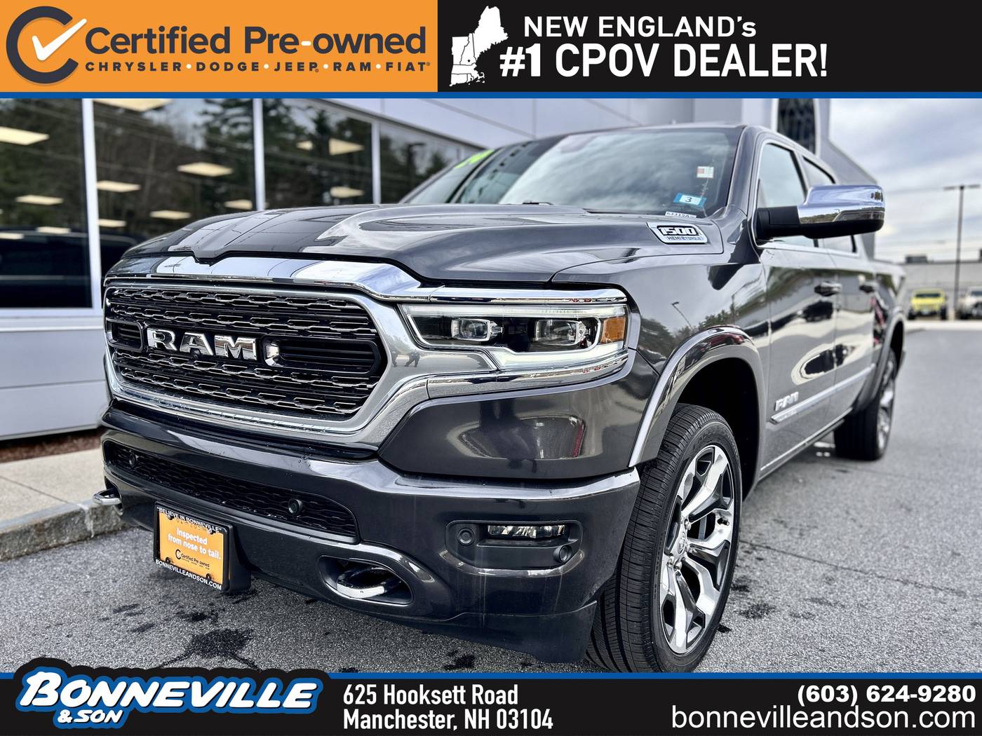 2024 Ram 1500 Limited — Pickup Truck — 18,404 mi — Manchester, NH