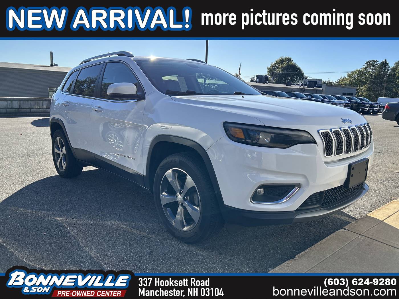 2019 Jeep Cherokee Limited — SUV — 73,327 mi — Manchester, NH
