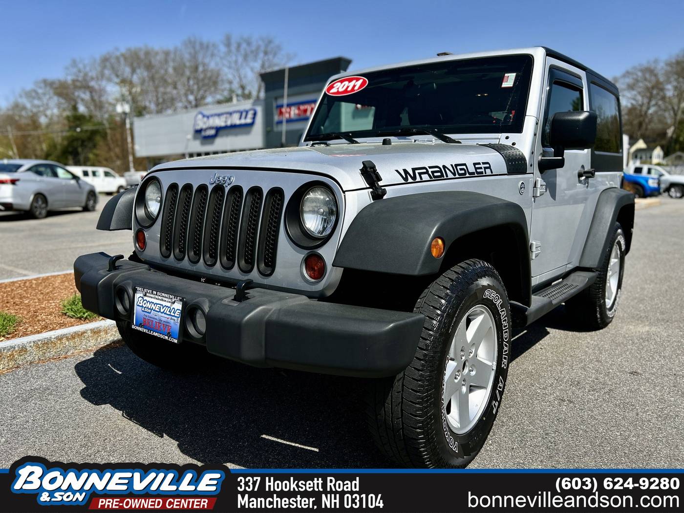2011 Jeep Wrangler Sport — SUV — 120,219 mi — Manchester, NH