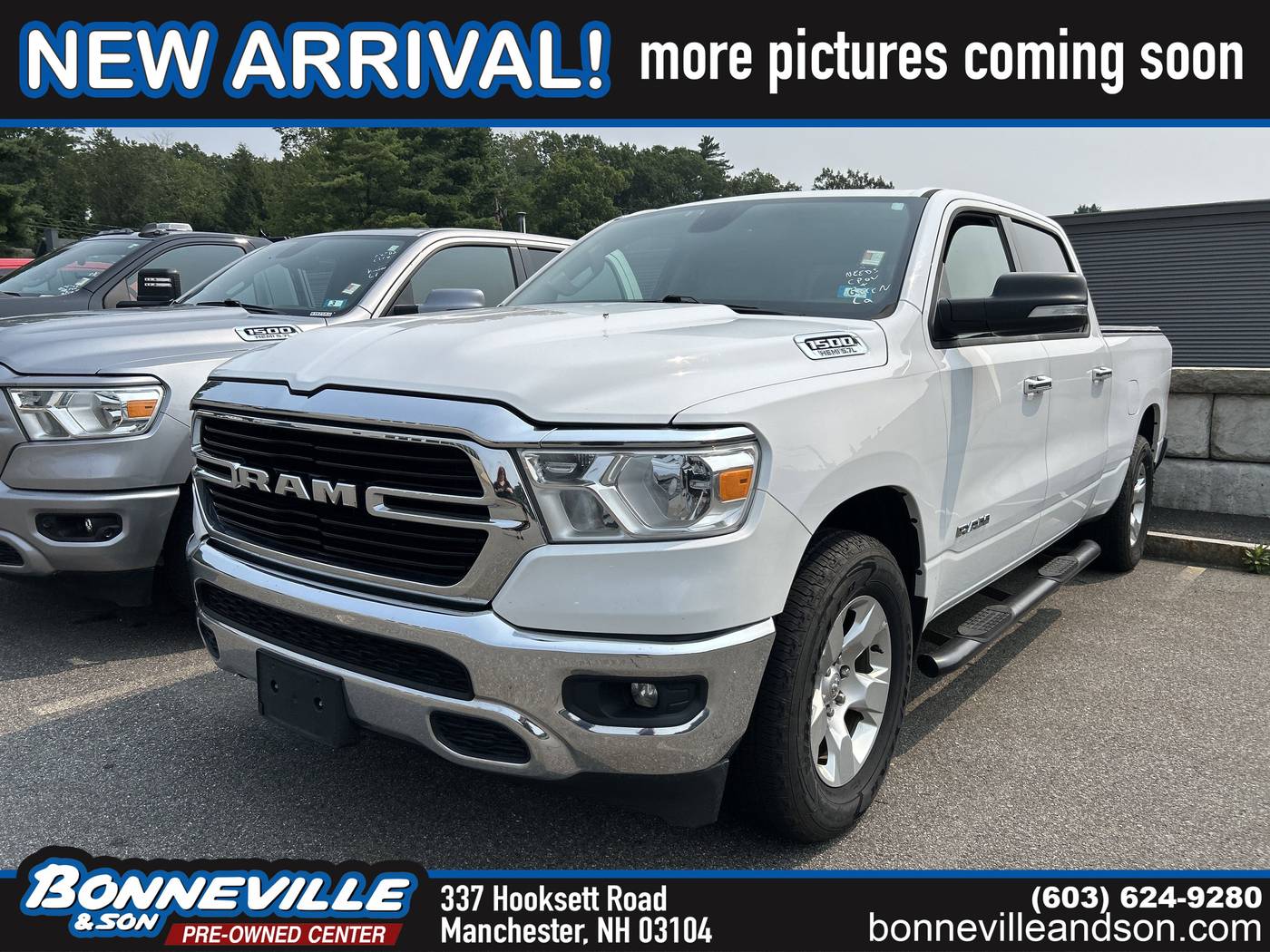 2020 Ram 1500 Big Horn — Pickup Truck — 55,640 mi — Manchester, NH