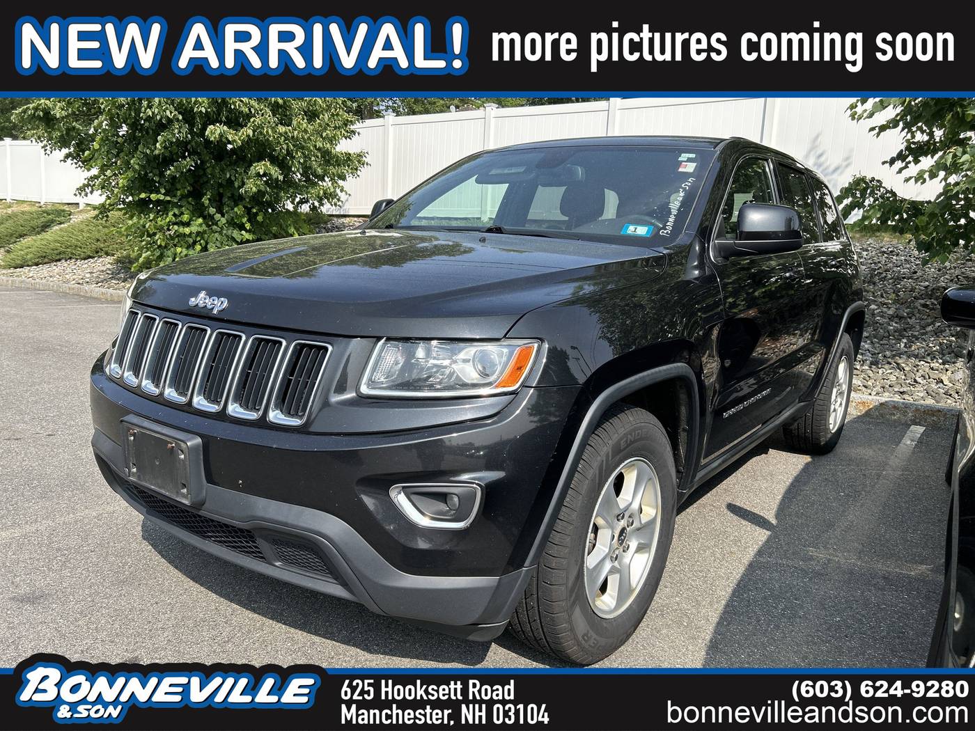 2014 Jeep Grand Cherokee Laredo — SUV — 204,844 mi — Manchester, NH