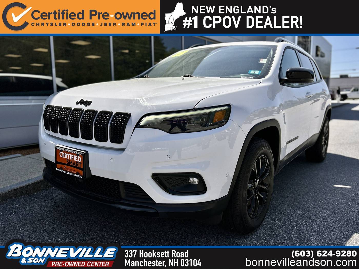 2023 Jeep Cherokee Altitude Lux — SUV — 46,239 mi — Manchester, NH