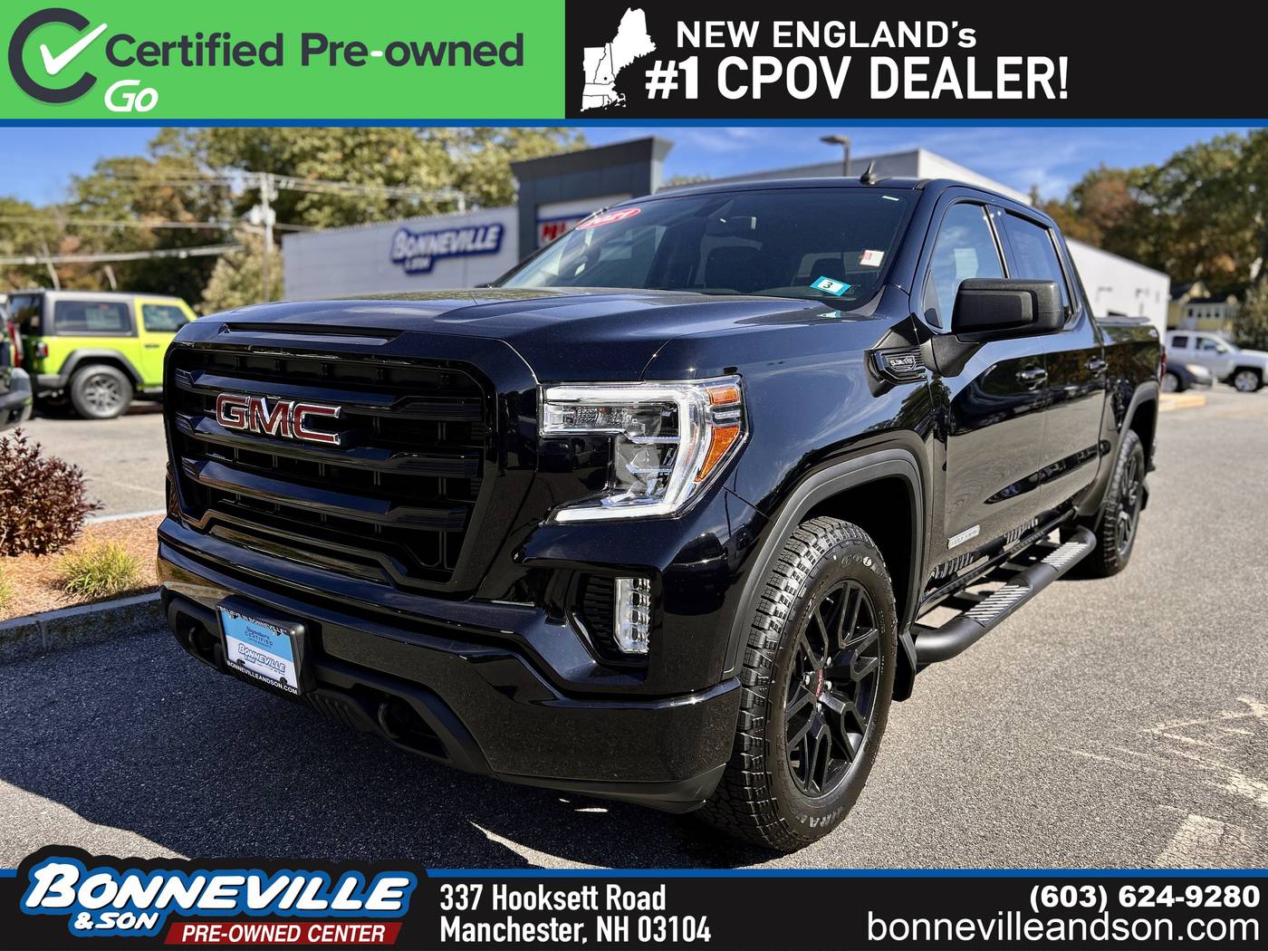 2021 GMC Sierra 1500 Elevation — Pickup Truck — 70,653 mi — Manchester, NH