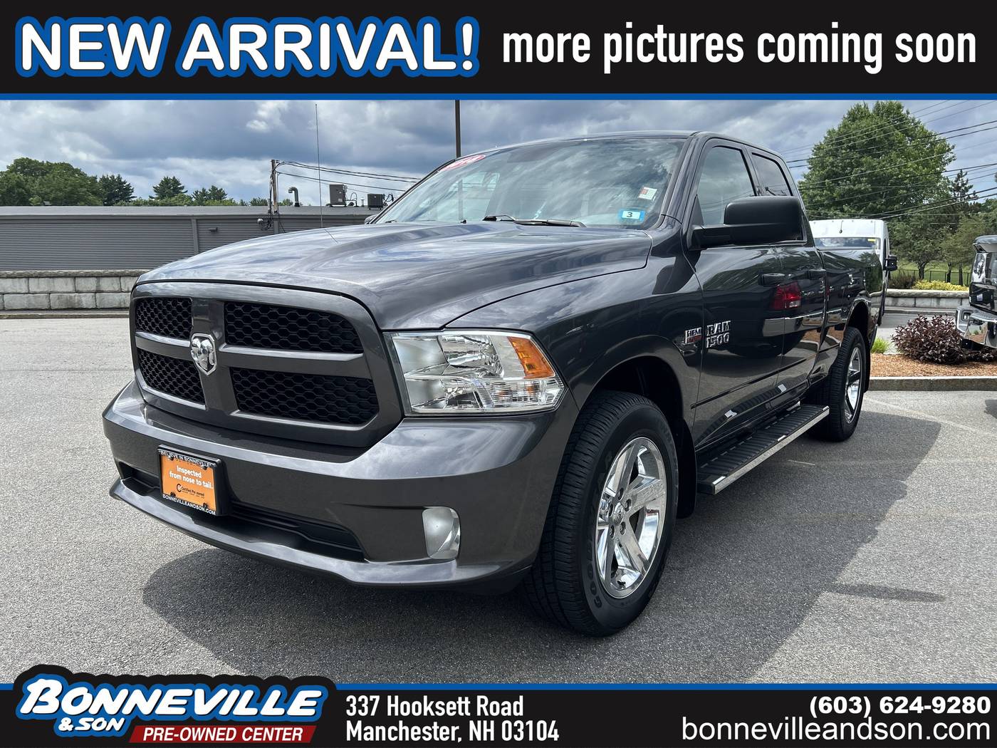 2018 Ram 1500 Express — Pickup Truck — 92,332 mi — Manchester, NH