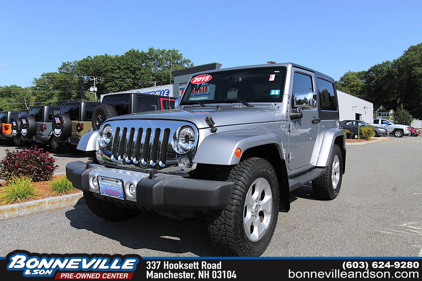 2015 Jeep Wrangler Sahara — SUV — 40,818 mi — Manchester, NH