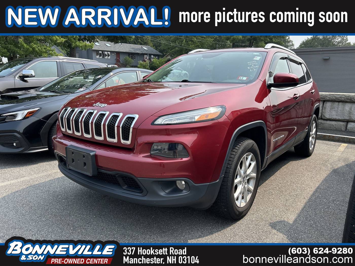 2017 Jeep Cherokee Latitude — SUV — 98,698 mi — Manchester, NH