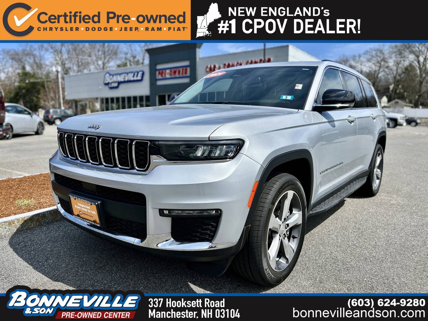 2021 Jeep Grand Cherokee Limited — SUV — 49,280 mi — Manchester, NH