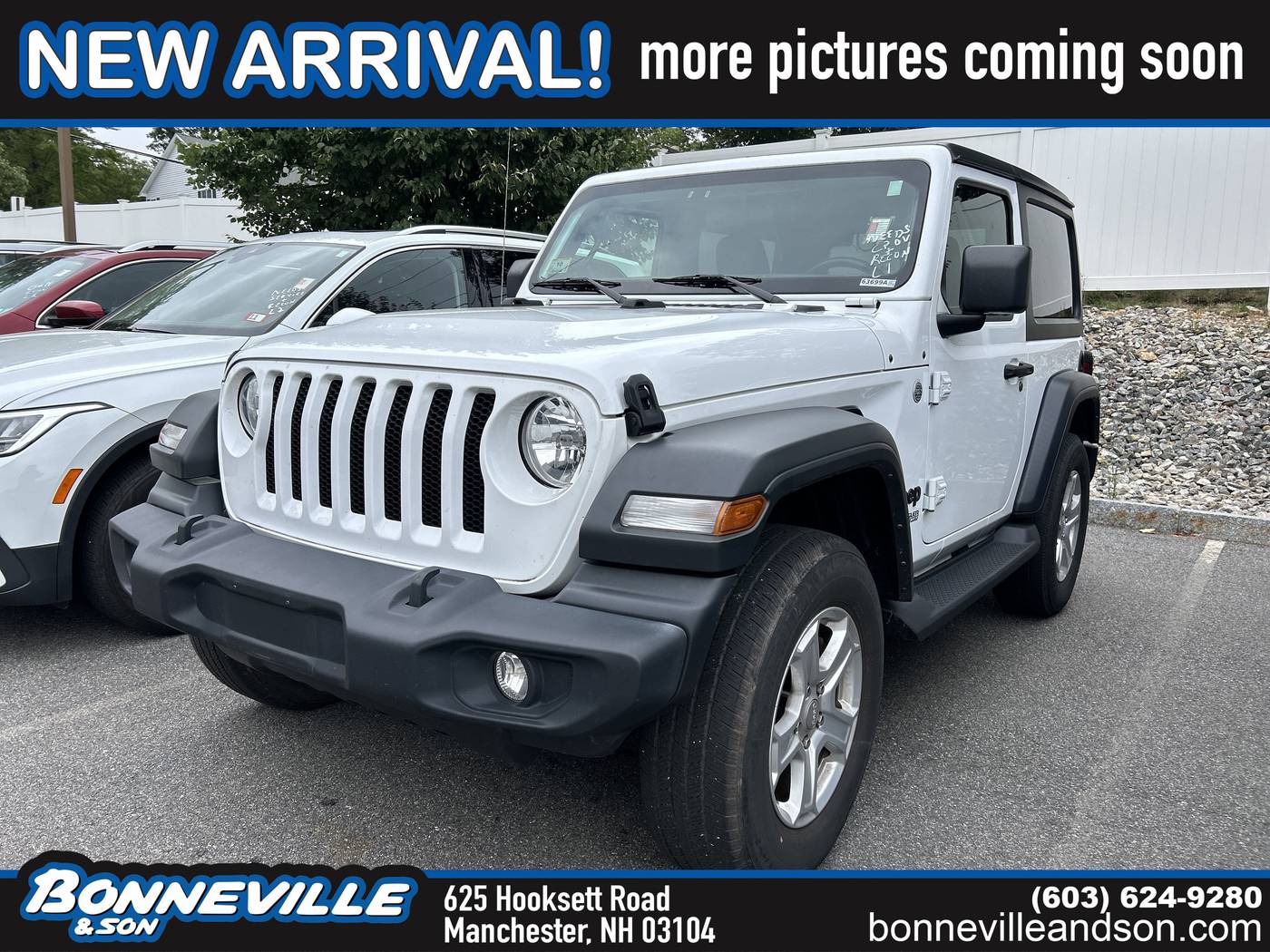 2021 Jeep Wrangler Sport — SUV — 47,994 mi — Manchester, NH