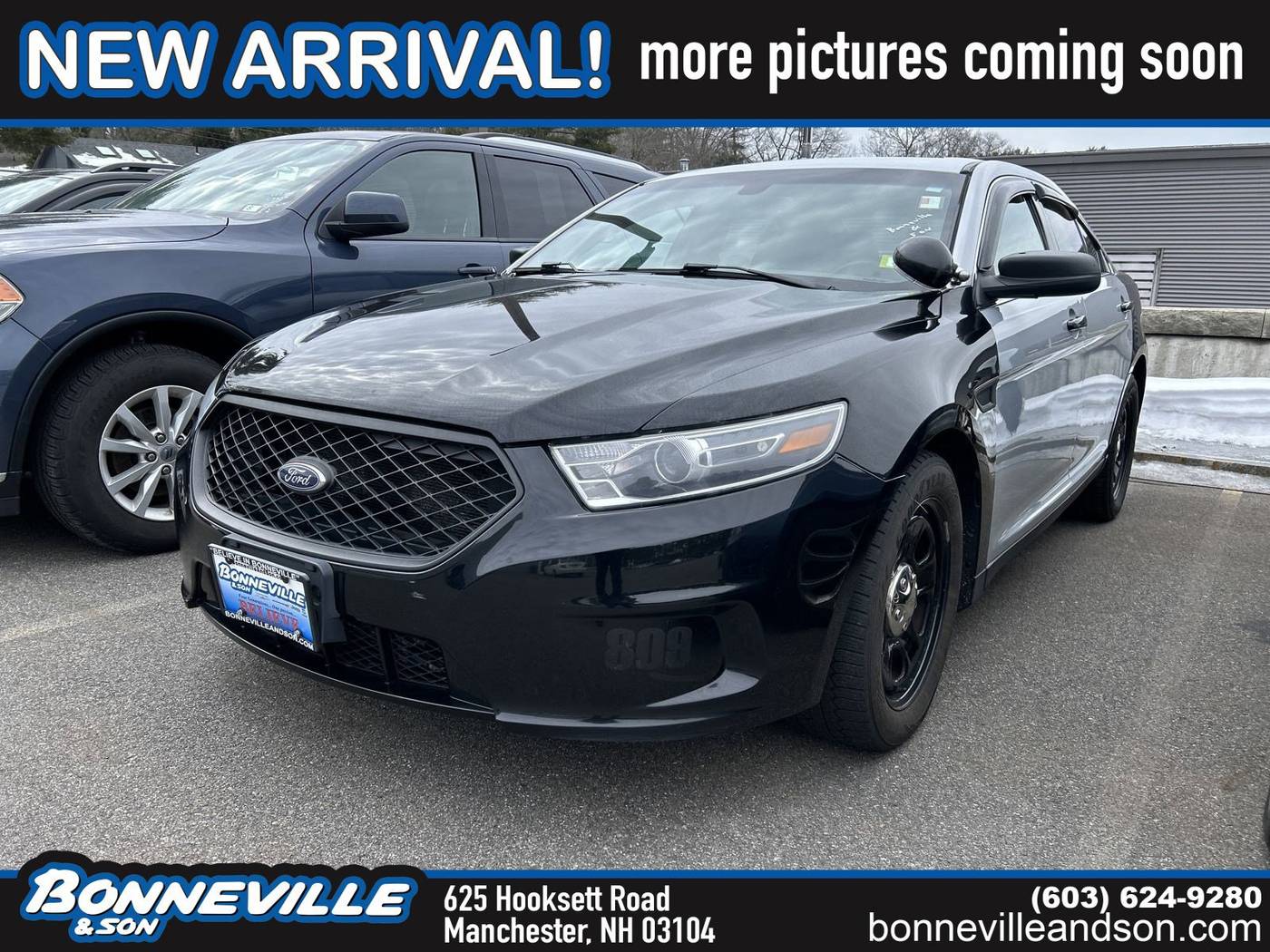 2018 Ford Police Interceptor Sedan Base — Sedan — 122,879 mi — Manchester, NH