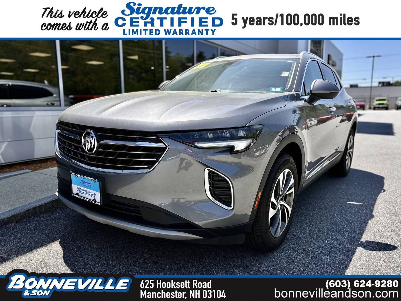 2022 Buick Envision Essence — SUV — 7,730 mi — Manchester, NH