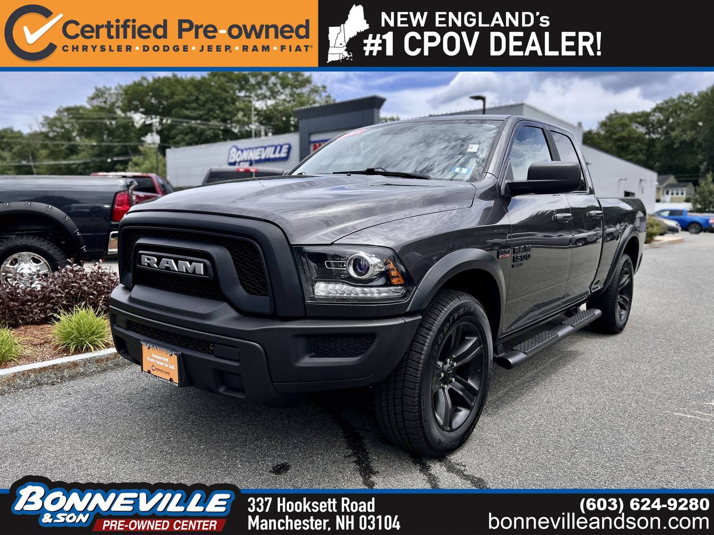 2021 Ram 1500 Classic Warlock — Pickup Truck — 56,279 mi — Manchester, NH