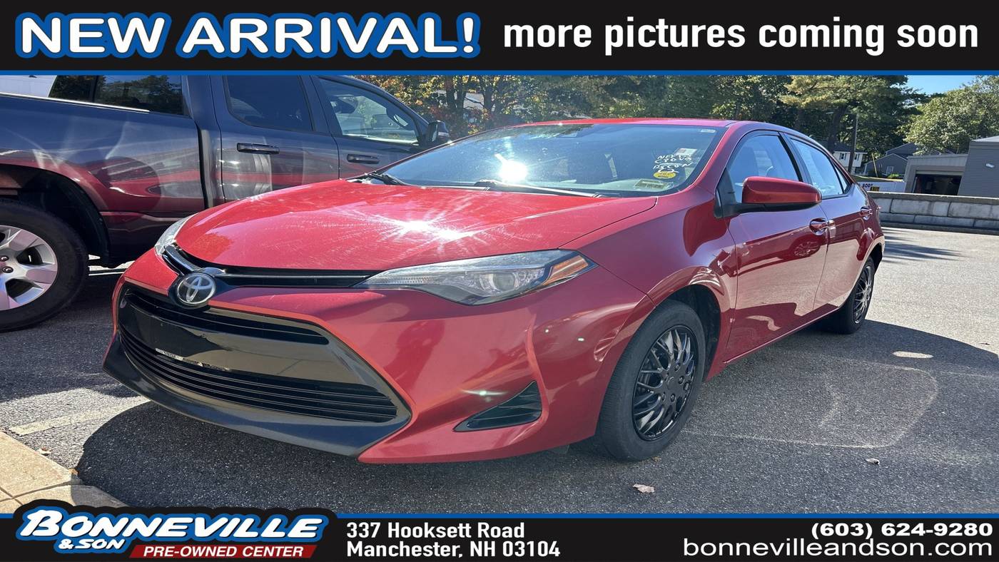 2017 Toyota Corolla LE — Sedan — 80,205 mi — Manchester, NH