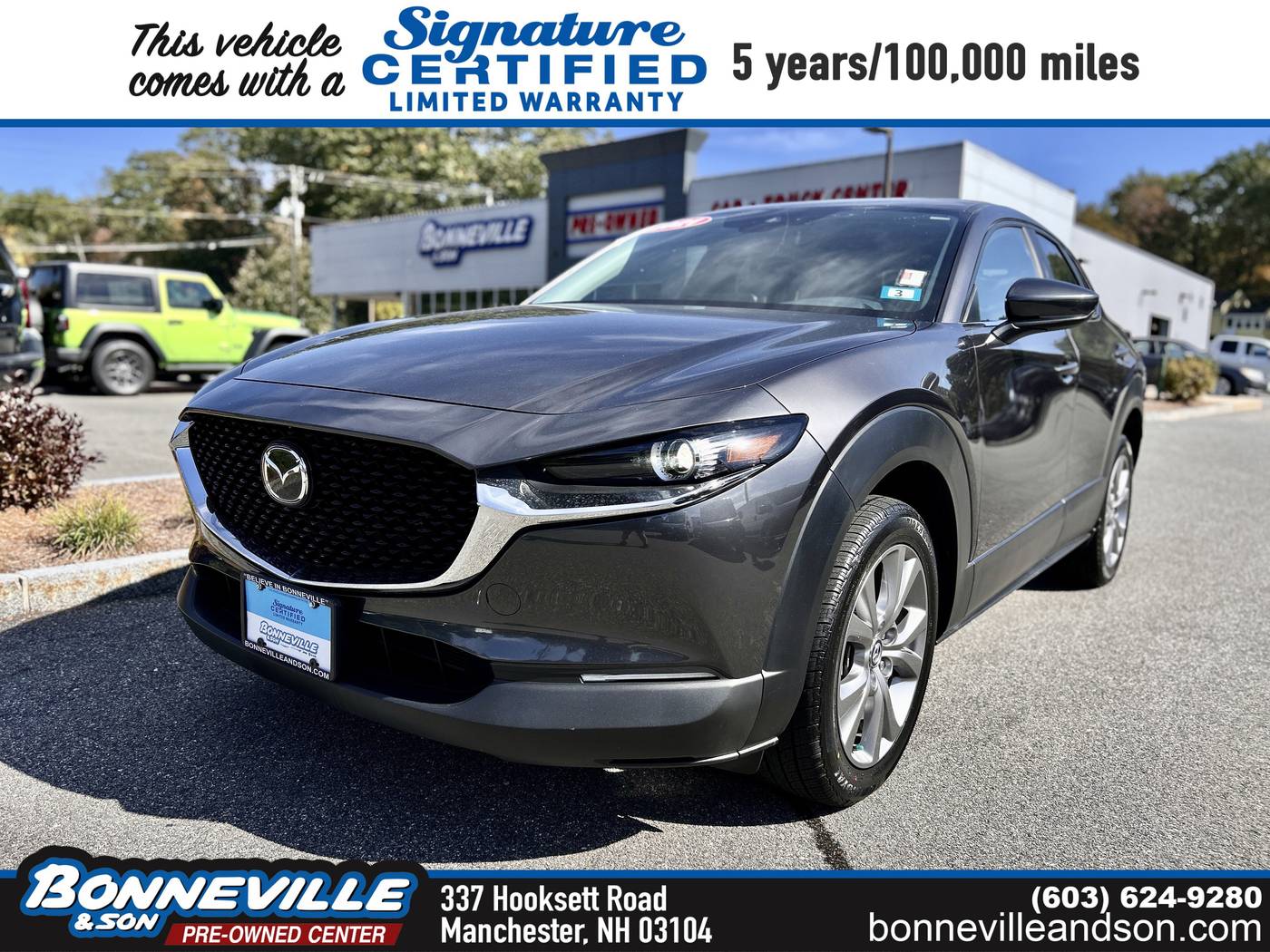 2021 Mazda CX-30 Preferred — SUV — 36,449 mi — Manchester, NH