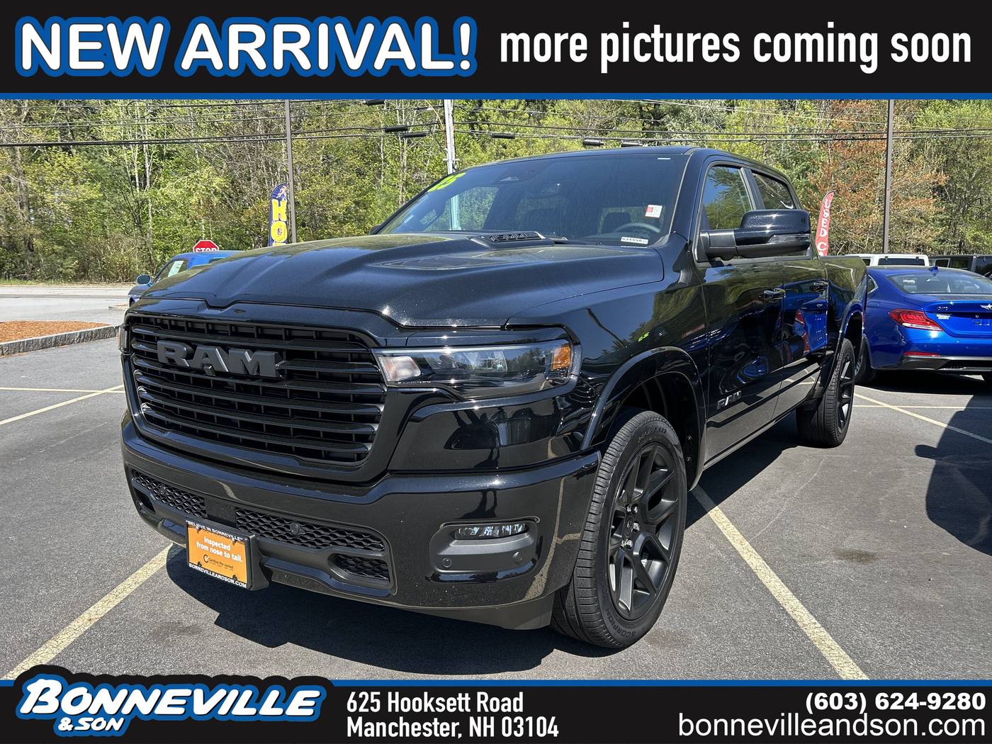 2025 Ram 1500 Laramie — Pickup Truck — 770 mi — Manchester, NH