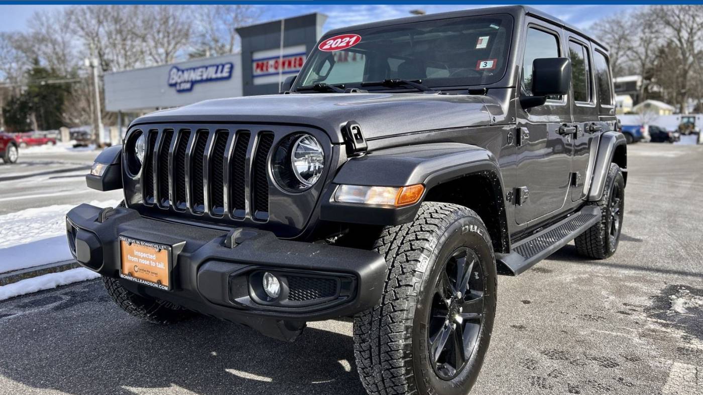 2021 Jeep Wrangler Sahara Altitude — SUV — 53,417 mi — Manchester, NH