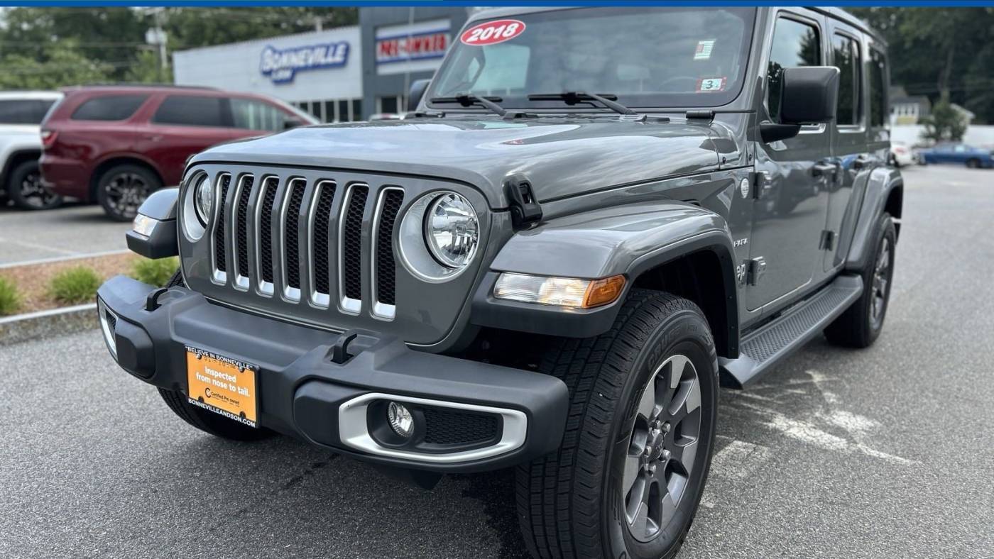 2018 Jeep Wrangler Sahara — SUV — 78,297 mi — Manchester, NH