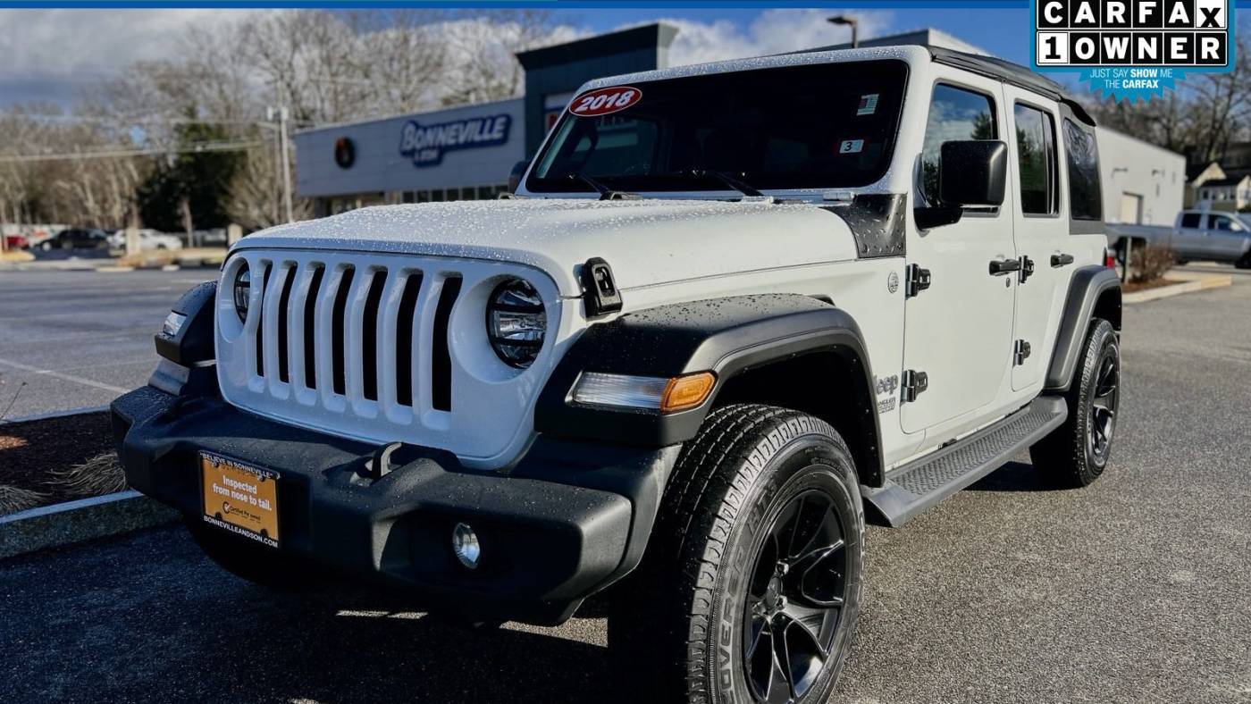 2018 Jeep Wrangler Sport S — SUV — 87,177 mi — Manchester, NH