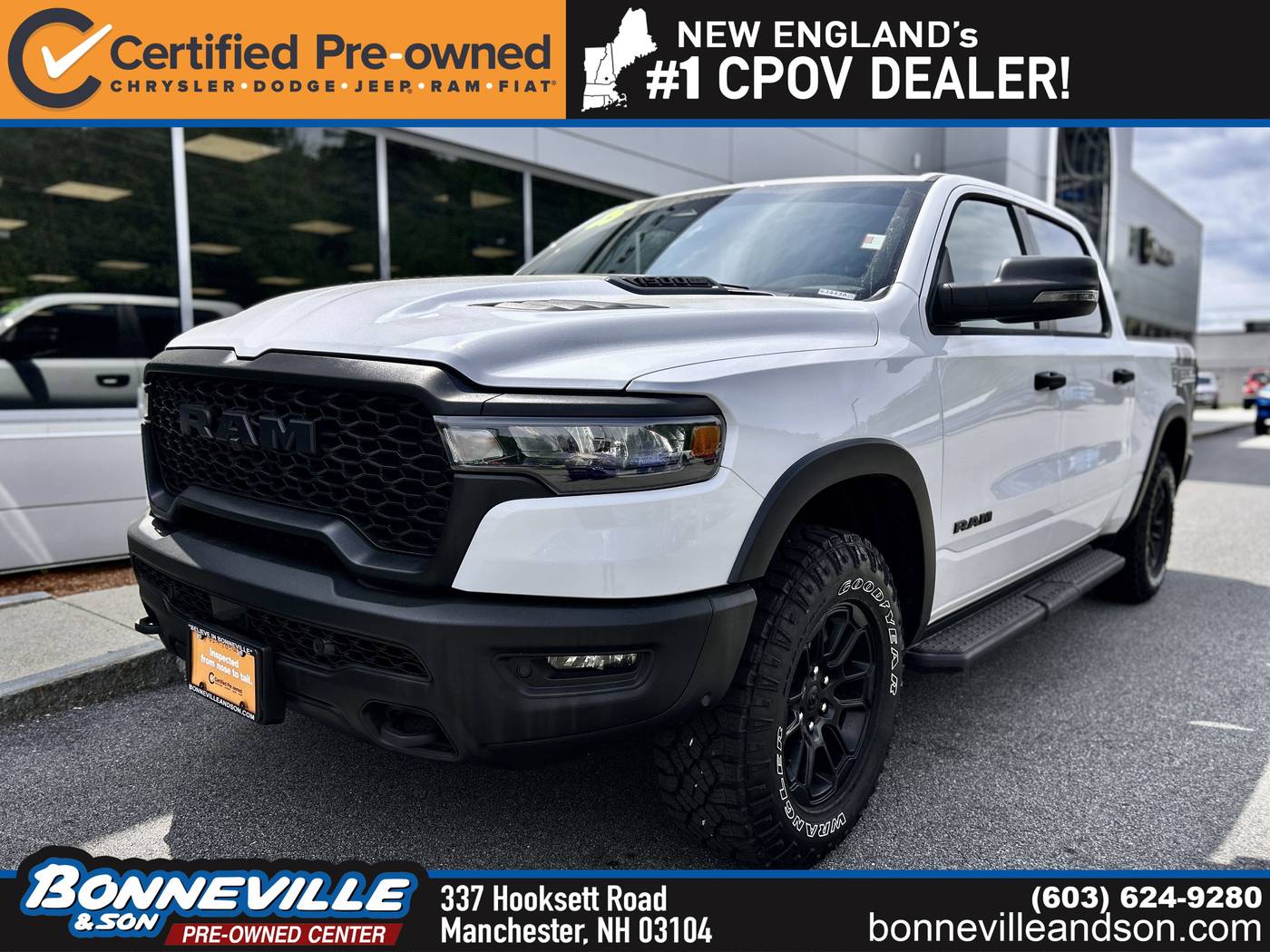 2025 Ram 1500 Rebel — Pickup Truck — 9,752 mi — Manchester, NH