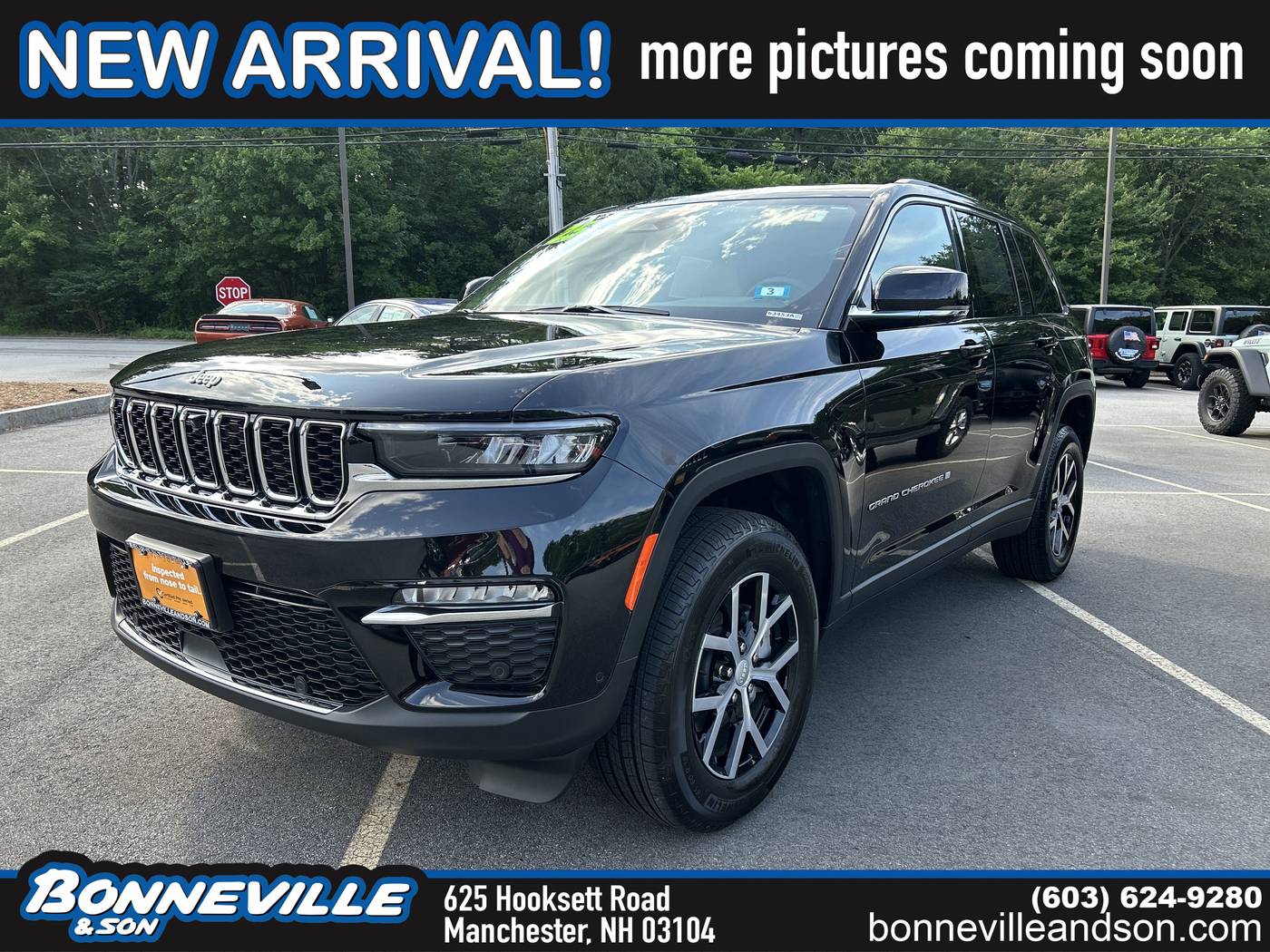 2025 Jeep Grand Cherokee Limited — SUV — 1,119 mi — Manchester, NH