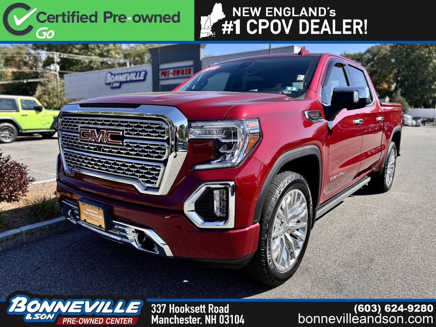 2019 GMC Sierra 1500 Denali — Pickup Truck — 109,590 mi — Manchester, NH