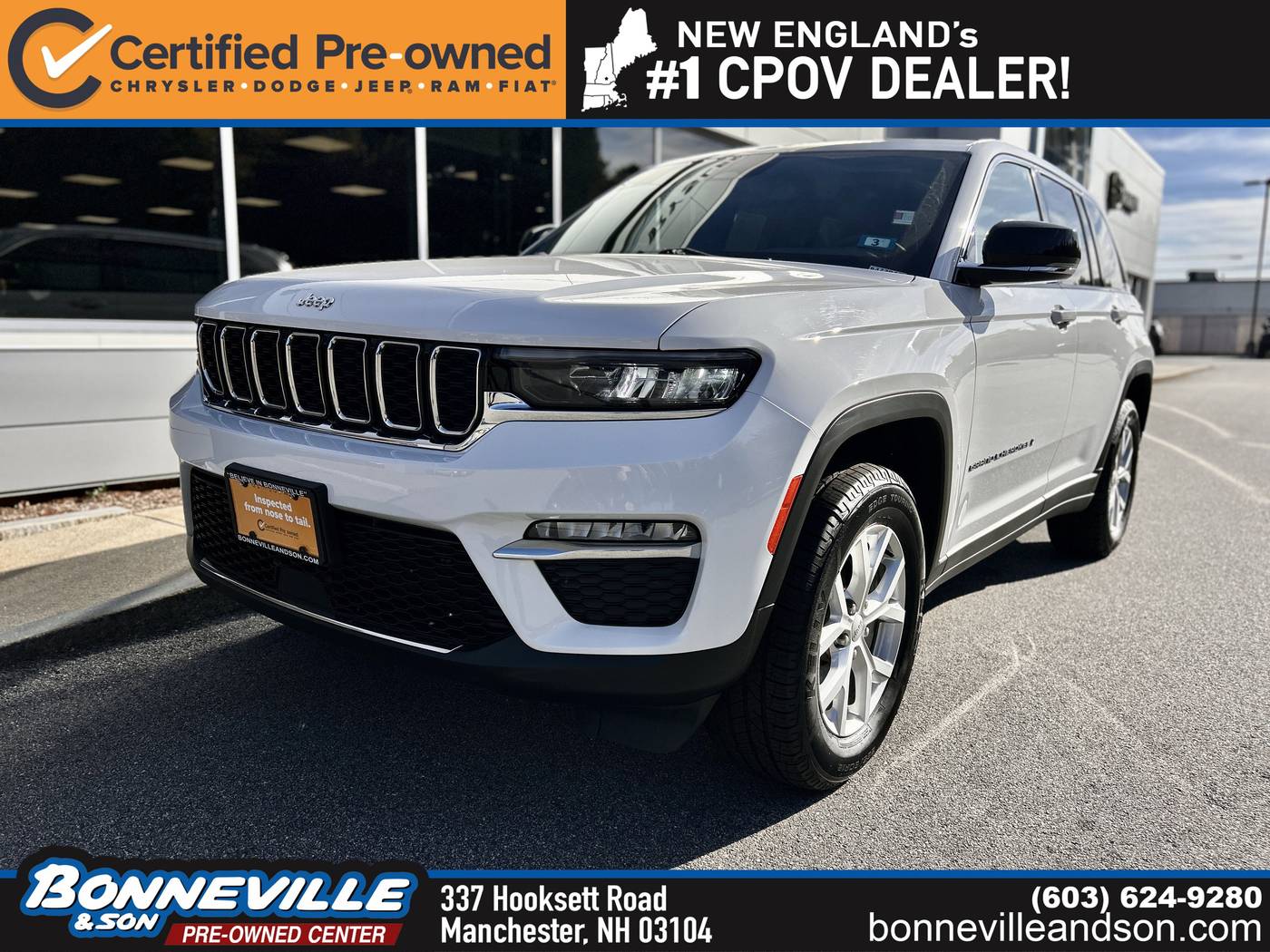 2023 Jeep Grand Cherokee Limited — SUV — 33,793 mi — Manchester, NH
