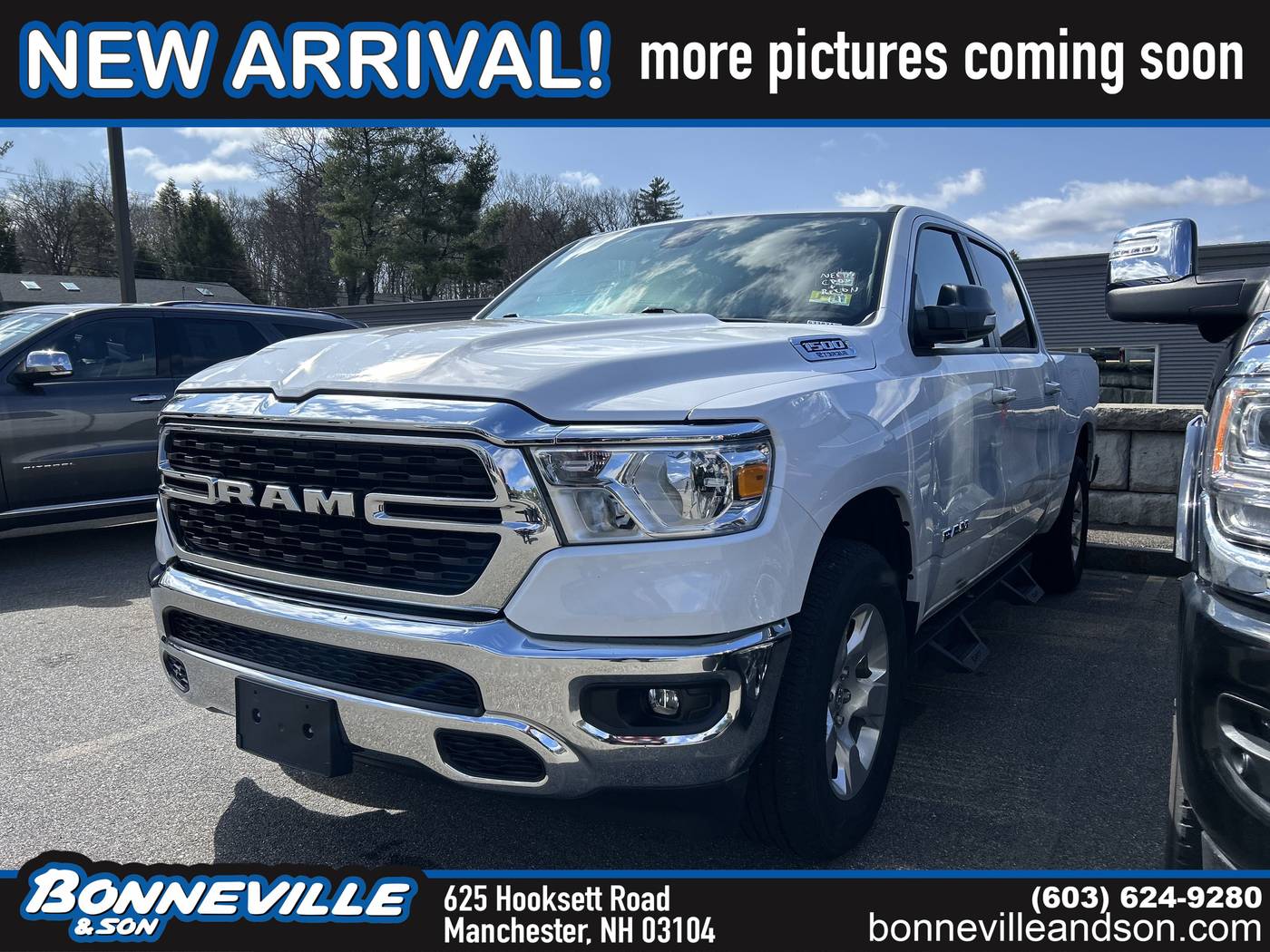 2022 Ram 1500 Big Horn — Pickup Truck — 23,857 mi — Manchester, NH