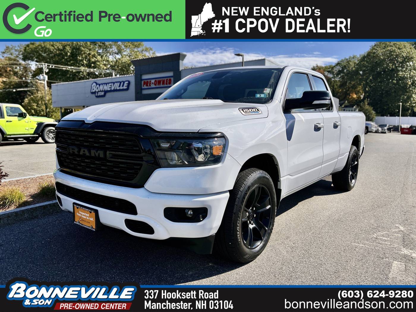 2022 Ram 1500 Big Horn — Pickup Truck — 82,893 mi — Manchester, NH