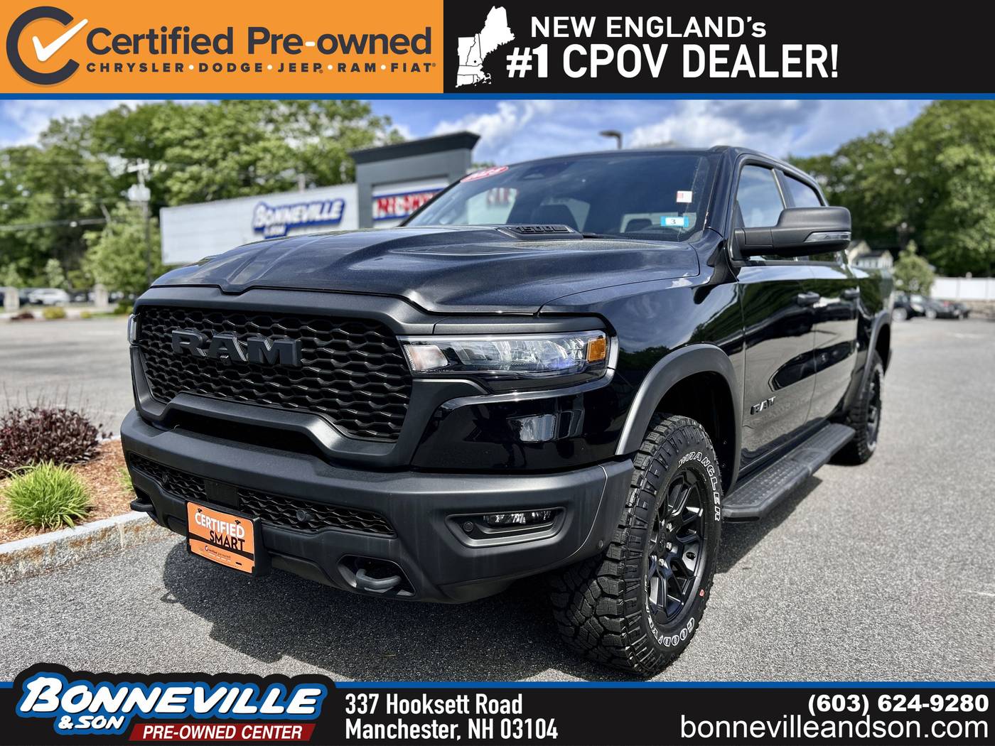 2025 Ram 1500 Rebel — Pickup Truck — 14,205 mi — Manchester, NH