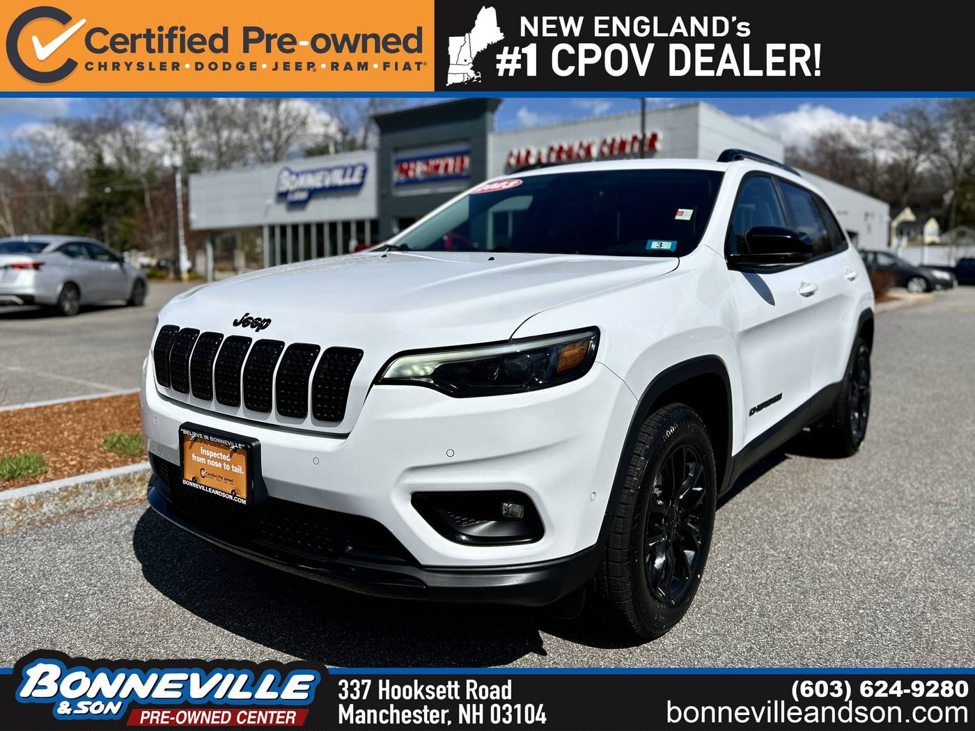 2023 Jeep Cherokee Altitude Lux — SUV — 47,506 mi — Manchester, NH