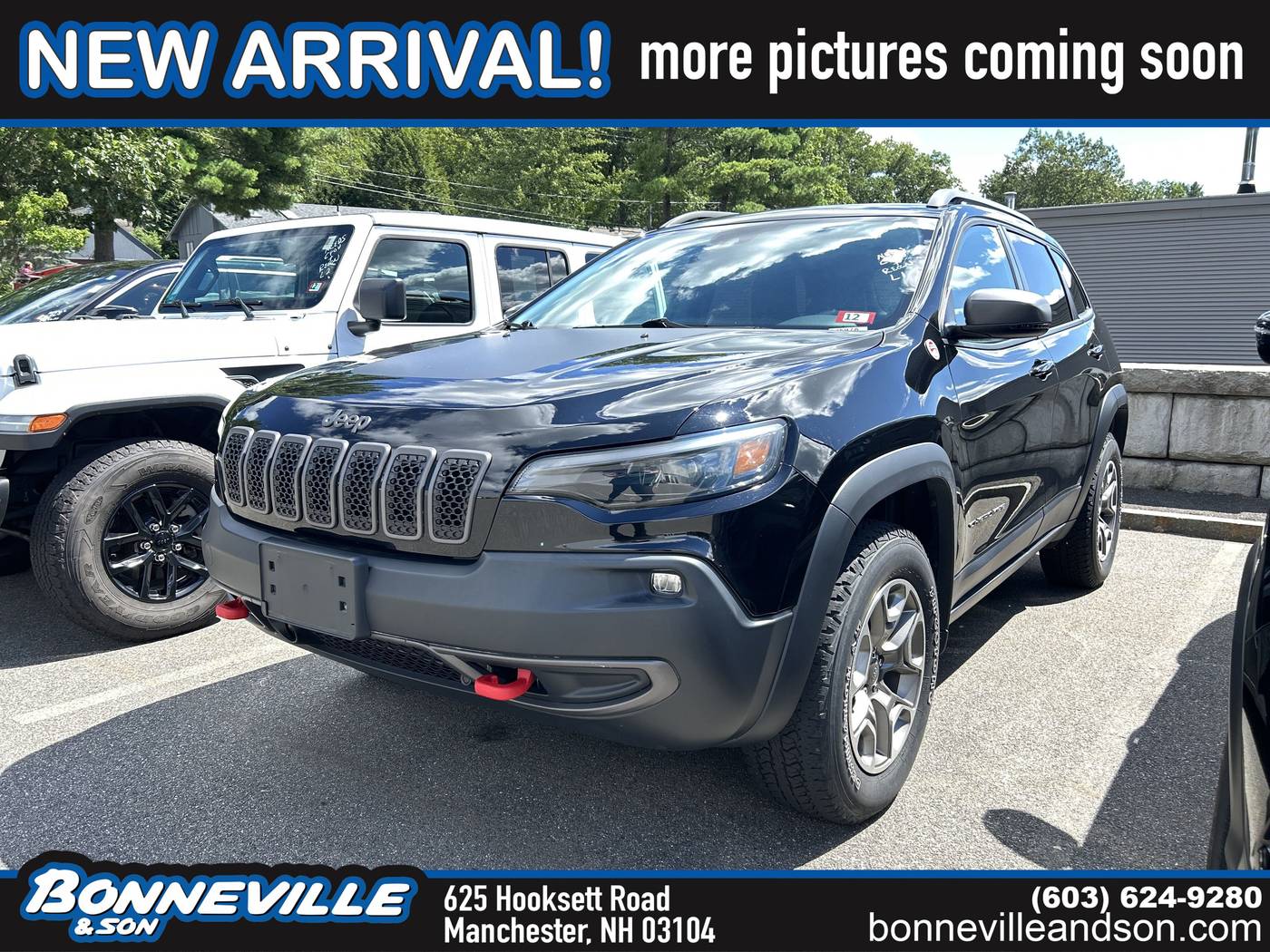 2021 Jeep Cherokee Trailhawk — SUV — 20,196 mi — Manchester, NH