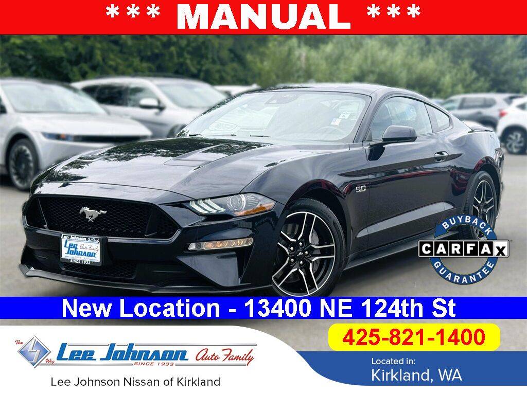2021 Ford Mustang GT — Coupe — 17,943 mi — Kirkland, WA