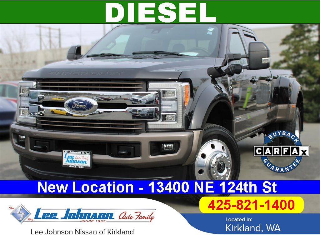 2019 Ford Super Duty F-450 King Ranch — Pickup Truck — 33,053 mi — Kirkland, WA