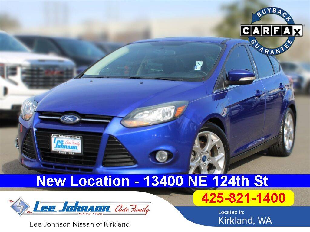 2014 Ford Focus Titanium — Hatchback — 93,306 mi — Kirkland, WA