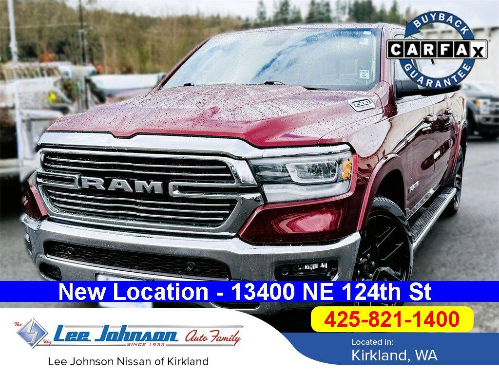 2019 Ram 1500 Laramie — Pickup Truck — 47,245 mi — Kirkland, WA