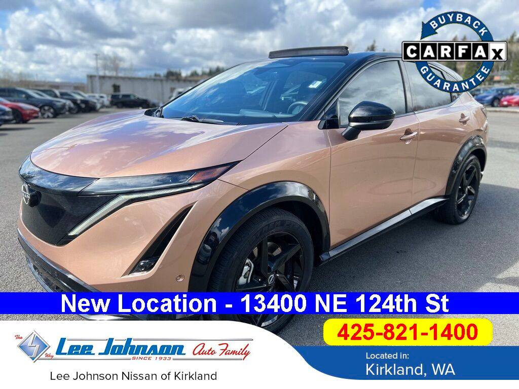 2023 Nissan Ariya Platinum+ — SUV — 15,525 mi — Kirkland, WA