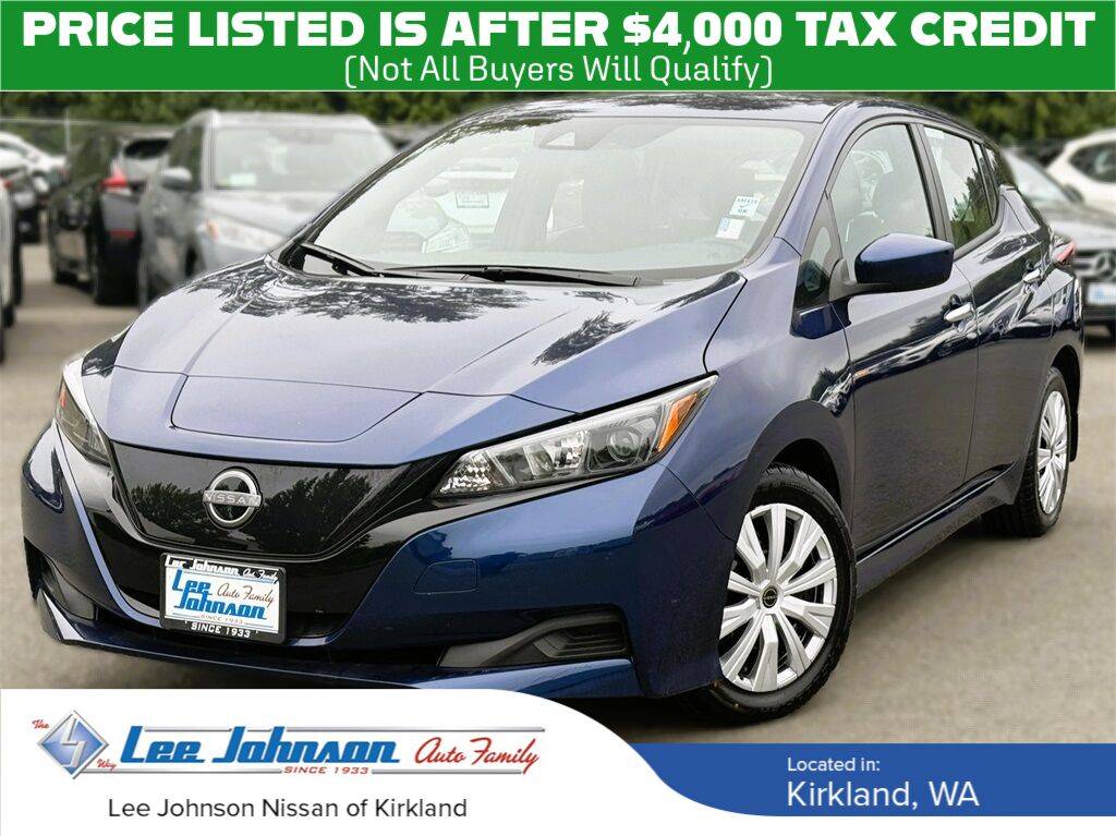 2023 Nissan LEAF S — Hatchback — 13,480 mi — Kirkland, WA
