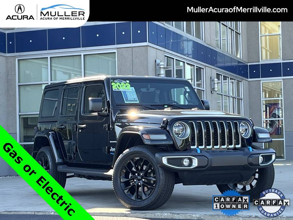 2022 Jeep Wrangler Sahara 4xe — SUV — 20,698 mi — Merrillville, IN