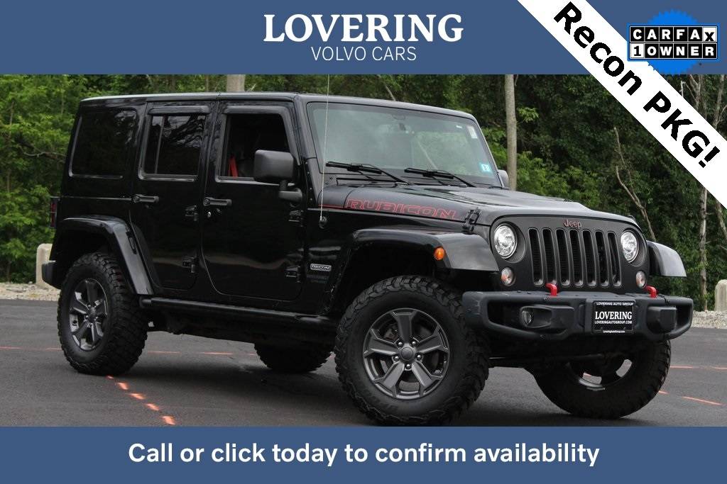 2017 Jeep Wrangler Rubicon Recon — SUV — 42,400 mi — Nashua, NH